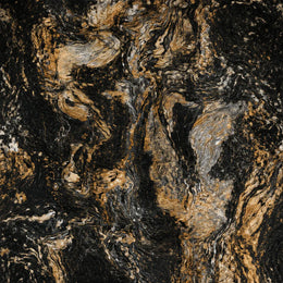 Wall Panel 011C - Gold and Black Marble - Wall Board - 240cm - (1 pack / 2pcs)