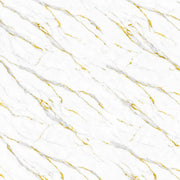 Wall Panel 011D - Gold and White Marble - Wall Board - 240cm - (1 pack / 2pcs)