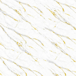 Wall Panel 011D - Gold and White Marble - Wall Board - 240cm - (1 pack / 2pcs)