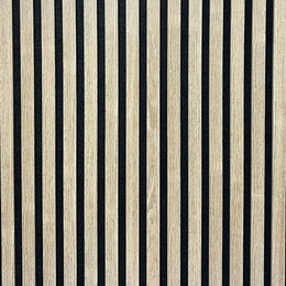 Wall Panel 01D - Dark Oak - Acoustic - 240cm - (1 pack / 4pcs)