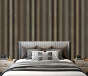 Wall Panel 01D - Dark Oak - Acoustic - 240cm - (1 pack / 4pcs)
