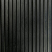 Wall Panel 01E - Black - Acoustic - 240cm - (1 pack / 4pcs)
