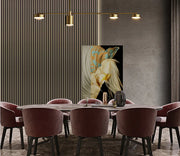 Wall Panel 01WF - Metallic Brown - Acoustic - 240cm - (1 pack / 4pcs)