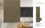Wall Panel 01WG - Metallic Gold - Acoustic - 240cm - (1 pack / 4pcs)