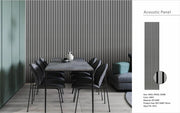 Wall Panel 02WB - Grey - Acoustic - 280cm - (1 pack / 3pcs)