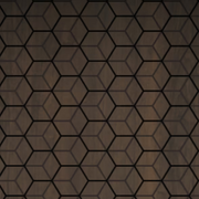 Wall Panel 08T - Walnut - Blocks - 240cm - (1 pack / 4pcs)