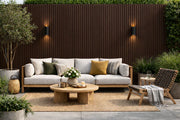 Wall Panel 84D - Dark Brown - Outdoor - 240cm - (1 pack / 12pcs)