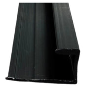 Aluminium End Strip - Black - WP 05/07/11 - 300cm - (1 pack / 10pcs)