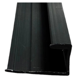 Aluminium End Strip - Black - WP 05/07/11 - 300cm - (1 pack / 10pcs)