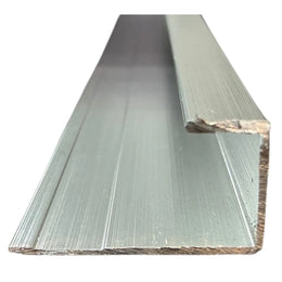 Aluminium End Strip - Silver - WP 05/07/11 - 300cm - (1 pack / 10pcs)