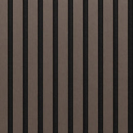 Wall Panel 01WF - Metallic Brown - Acoustic - 240cm - (1 pack / 4pcs)