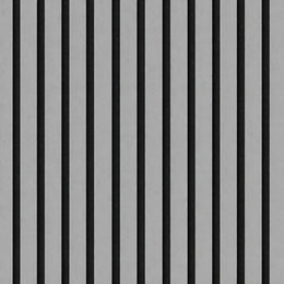 Wall Panel 01WH - Metallic Light Grey - Acoustic - 240cm - (1 pack / 4pcs)