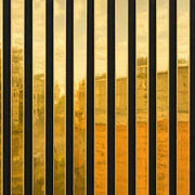 Wall Panel 01G - Shiny Gold - Acoustic - 240cm - (1 pack / 4pcs)