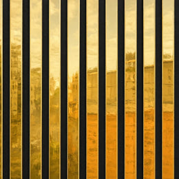 Wall Panel 01G - Shiny Gold - Acoustic - 240cm - (1 pack / 4pcs)