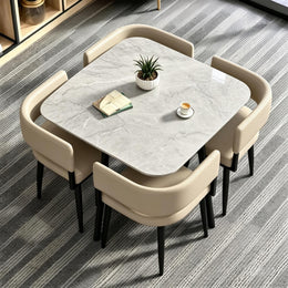 Bistro Square dining table set - 80cm