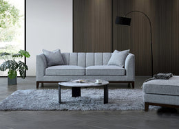 Duce Grey 3 Seater Sofa