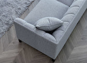 Duce Grey 3 Seater Sofa