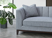Duce Grey 3 Seater Sofa