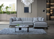Duce Grey Chaise Sofa (Right)