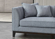 Duce Grey Chaise Sofa (Right)