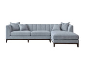 Duce Grey Chaise Sofa (Right)