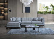 Duce Grey Chaise Sofa (Left)