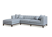 Duce Grey Chaise Sofa (Left)
