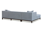 Duce Grey Chaise Sofa (Left)