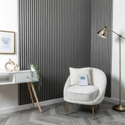 Quadrant Ash Grey Acoustic Wood Wall Panel - 240cm x 60cm