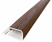 Wall Panel 63T Trim - Walnut - PVC - 240cm - (1 pack / 10pcs)