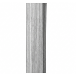 Wall Panel 63B Corner Strip - Grey - PVC - 240cm - (1 pack / 10pcs)