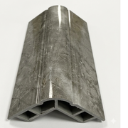 PVC Corner Strip - F Gold and Grey Marble - WP 07 - 240cm - (1 pack / 4pcs)