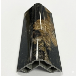 PVC Corner Strip - C Gold and Black Marble - WP 11 - 240cm - (1 pack / 4pcs)