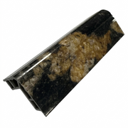 PVC Corner Strip - C Gold and Black Marble - WP 11 - 240cm - (1 pack / 4pcs)