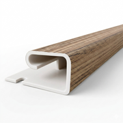 Wall Panel 63A Trim - Oak - PVC - 240cm - (1 pack / 10pcs)