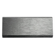 Wall Panel Trim A - WH Metallic Light Grey - WP 01 - 240cm - (1 pack / 10pcs)
