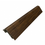 PVC Corner Strip - T Walnut - WP 07 - 240cm - (1 pack / 4pcs)