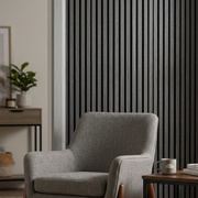 Wall Panel 63B Corner Strip - Grey - PVC - 240cm - (1 pack / 10pcs)
