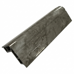 PVC Corner Strip - F Gold and Grey Marble - WP 07 - 240cm - (1 pack / 4pcs)