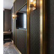 Aluminium Corner Strip - Gold - WP 05/07/11 - 300cm - (1 pack / 10pcs)