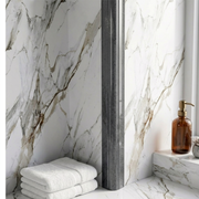 PVC Corner Strip - B Grey Marble - WP 07/11 - 240cm - (1 pack / 4pcs)