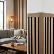 Wall Panel 84C Trim - Light Brown - 240cm - (1 Pack / 10pcs)