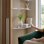 Wall Panel 63A Trim - Oak - PVC - 240cm - (1 pack / 10pcs)