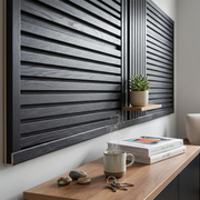 Wall Panel 81E Trim - Black - 240cm - (1 pack / 10pcs)