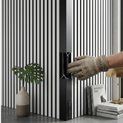 Aluminium Corner Strip - Black - WP 05/07/11 - 300cm - (1 pack / 10pcs)