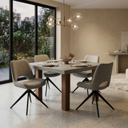 Arco Swivel Dining Chair