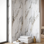 PVC Corner Strip - A White Marble - WP 07/11 - 240cm - (1 pack / 4pcs)