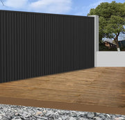 Wall Panel 83E - Black - Outdoor - 180cm/290cm - (1 pack / 6pcs)