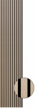 Wall Panel 02WA - Oak - Acoustic - 280cm - (1 pack / 3pcs)