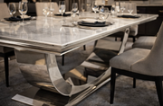London Marble Dining Table 180cm x 90cm